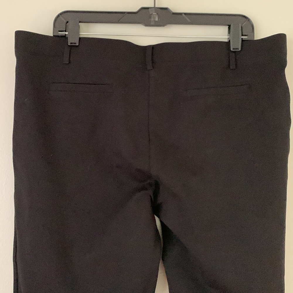 Betabrand classic straight yoga pants/dress pant black size 2XL - Picture 2 of 6